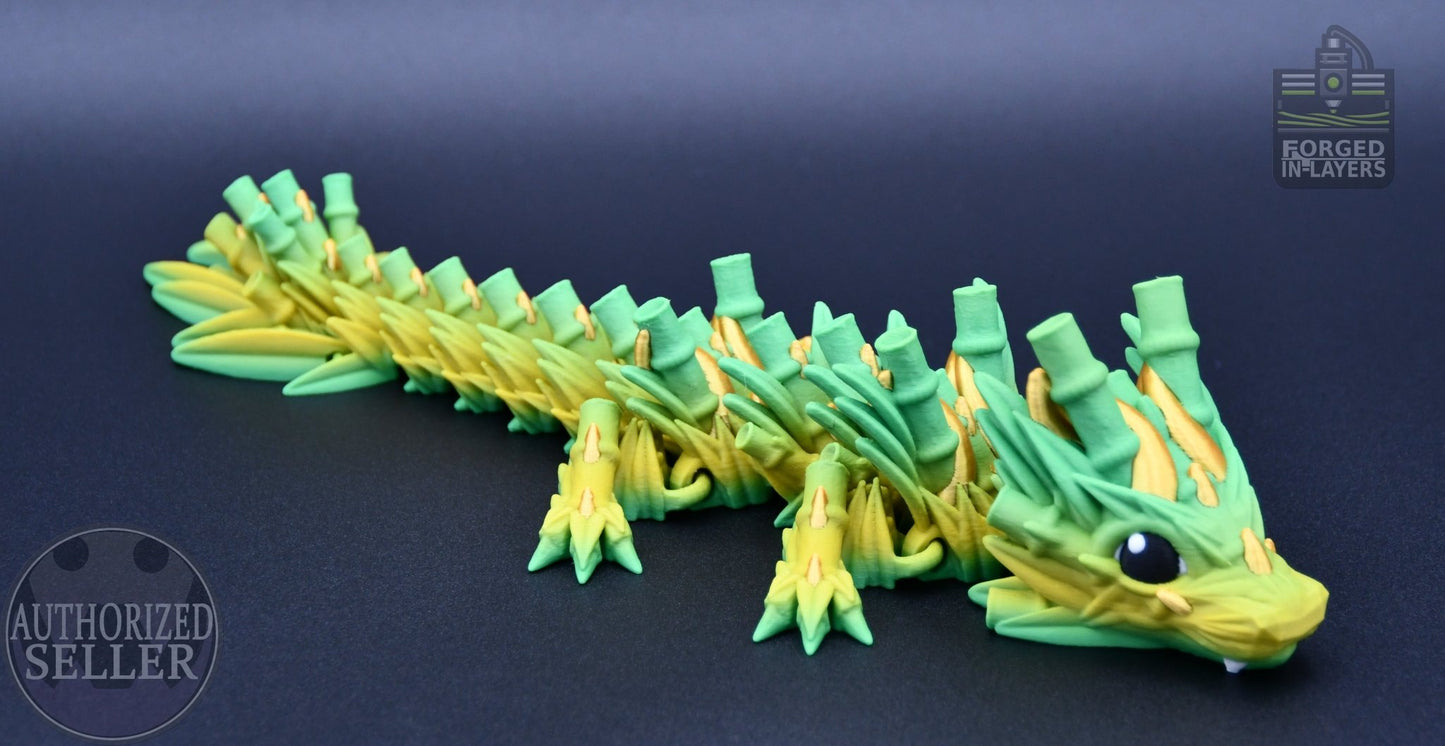 Articulating Bambu Dragon - Forged In - Layers