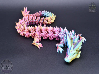 Articulating Crystal Dragon - Forged In - Layers