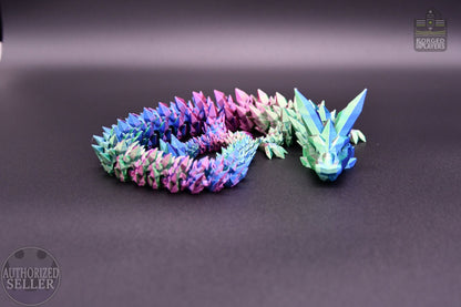 Articulating Crystal Dragon - Forged In - Layers